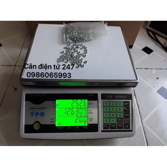 Cân bàn vibra TPS - C 15 kg